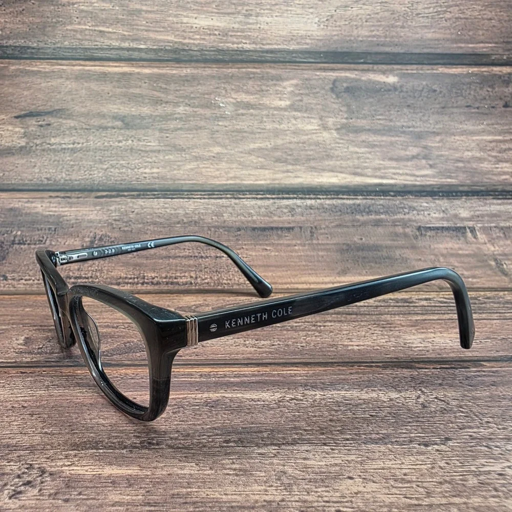 Kenneth Cole New York KC0302 003 Dark Grey Horn Cat Eye Eyeglasses 53-16-140